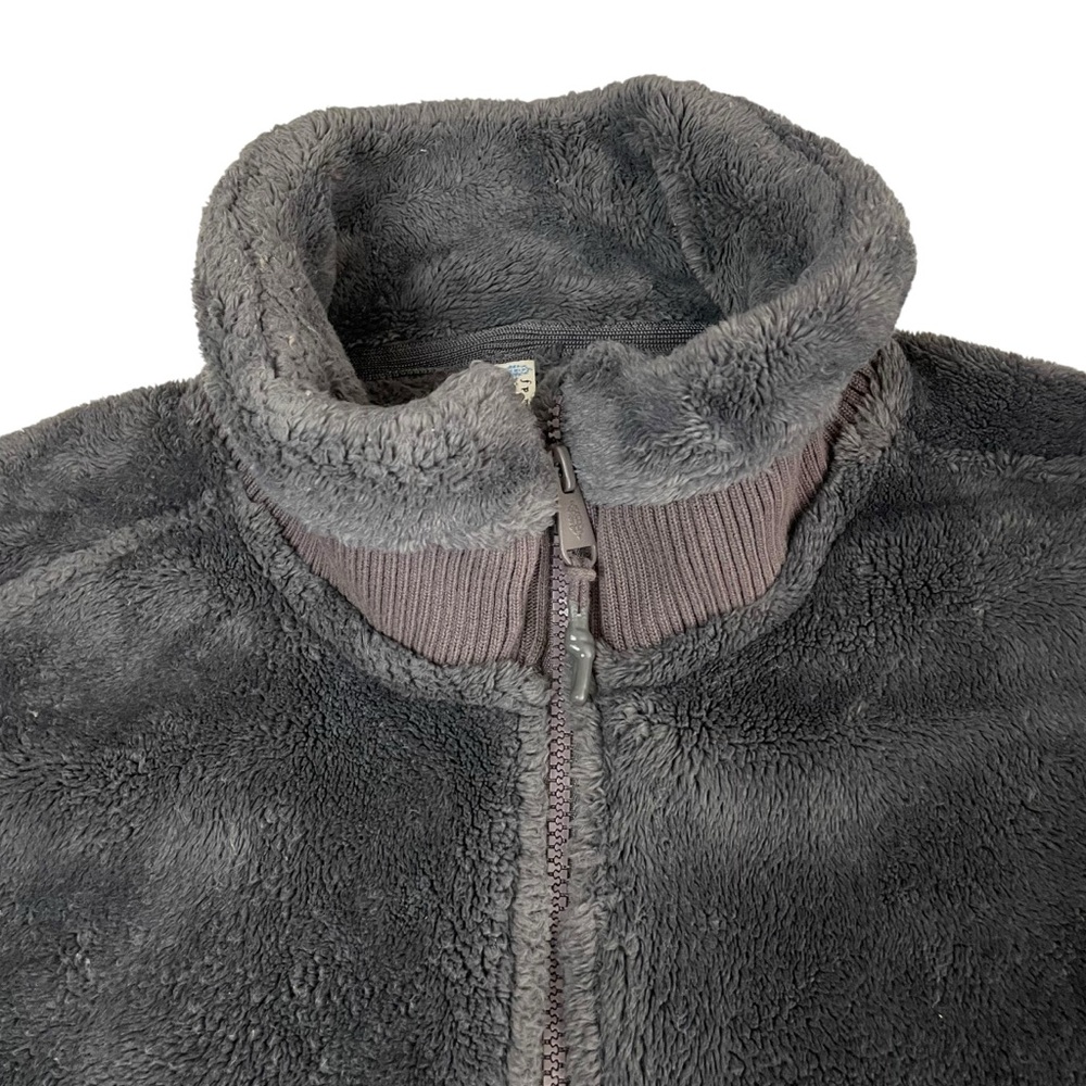 Free People FP Movement Seeing Stars Fleece Jacket Oversized Gray Medium - Picture 8 of 16